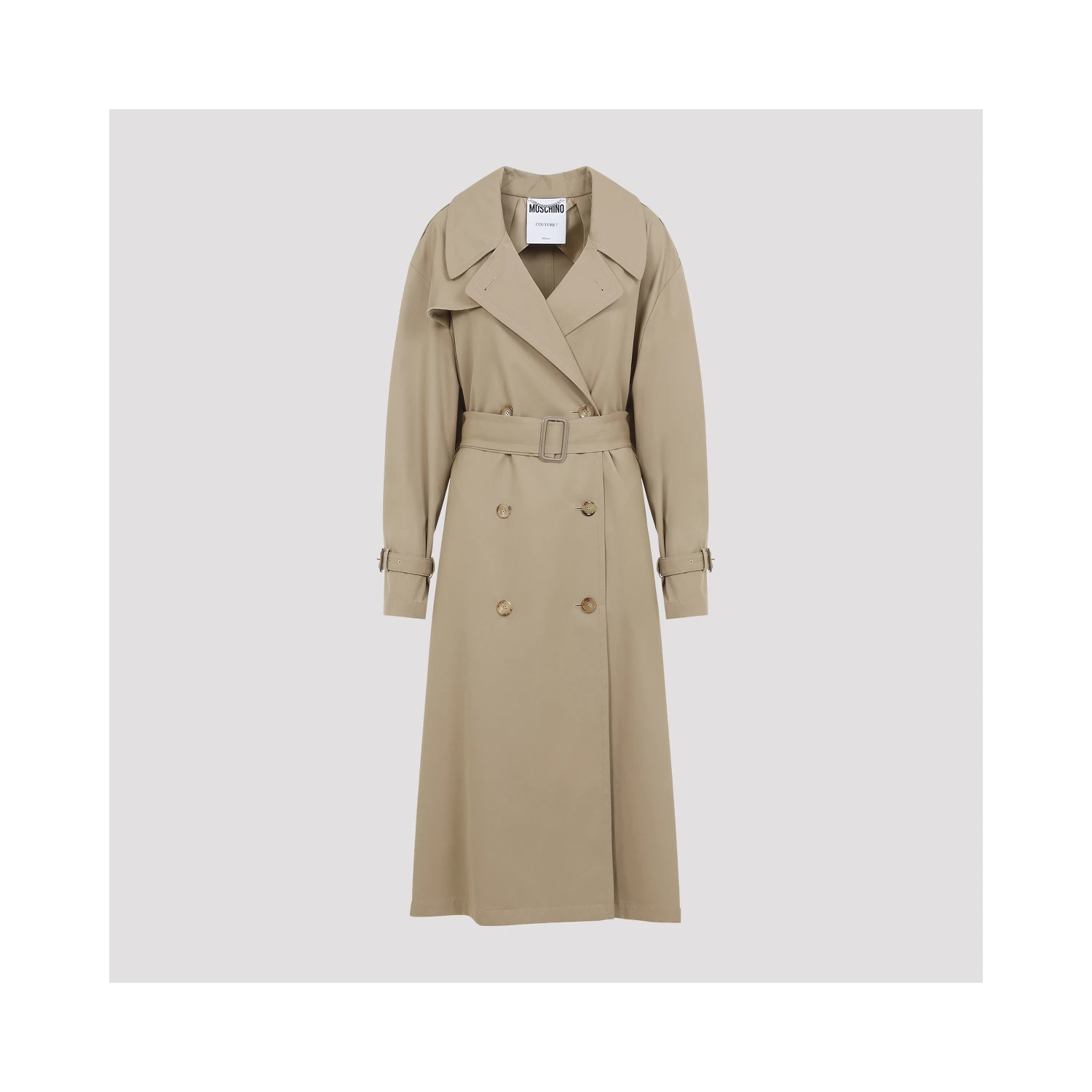 Moschino Cotton Nylon Coat