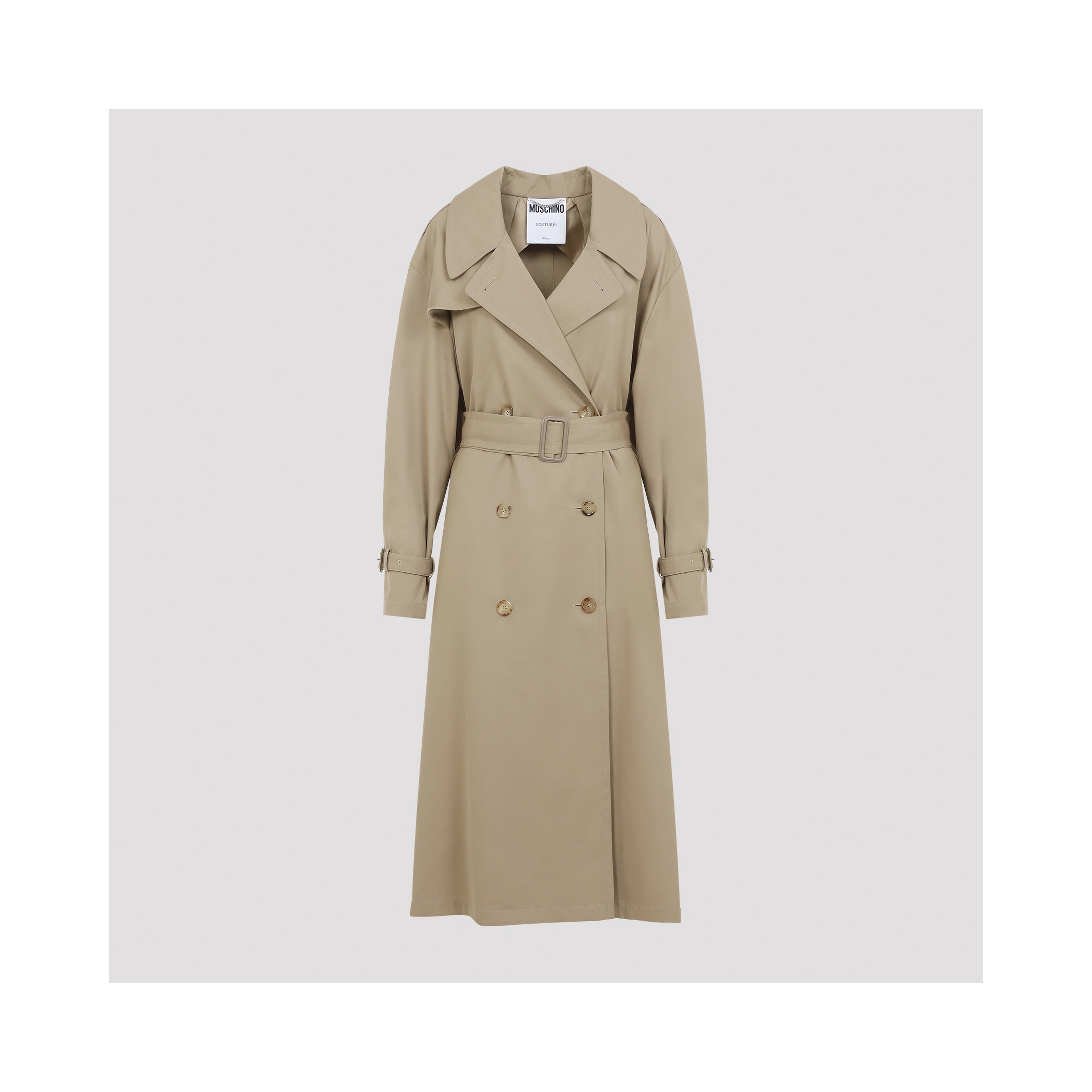 Moschino Cotton Nylon Coat