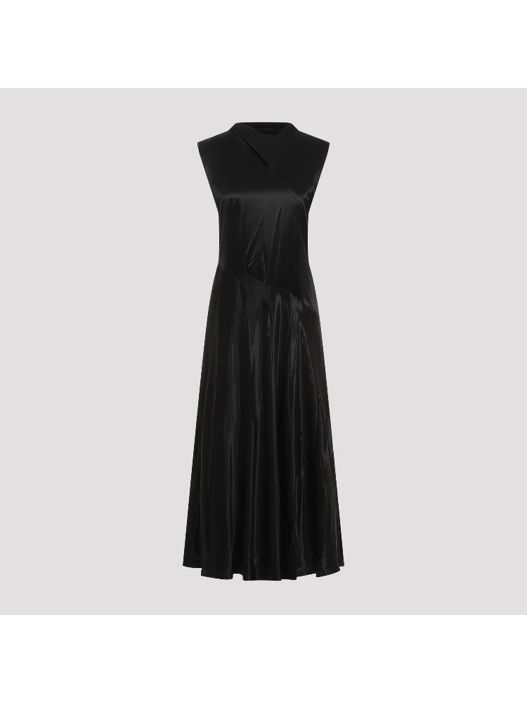Jil Sander Cupro Long Dress