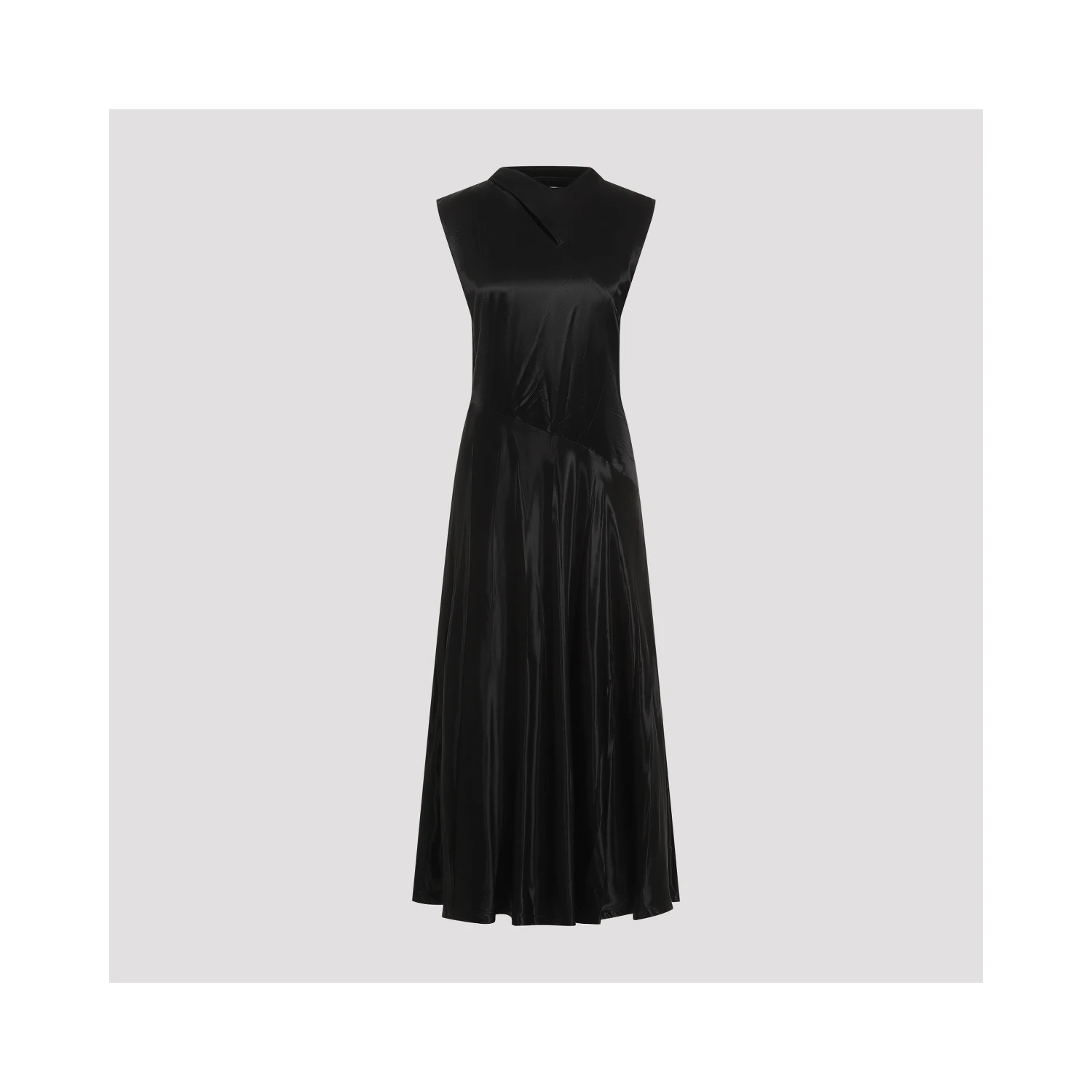 Jil Sander Cupro Long Dress