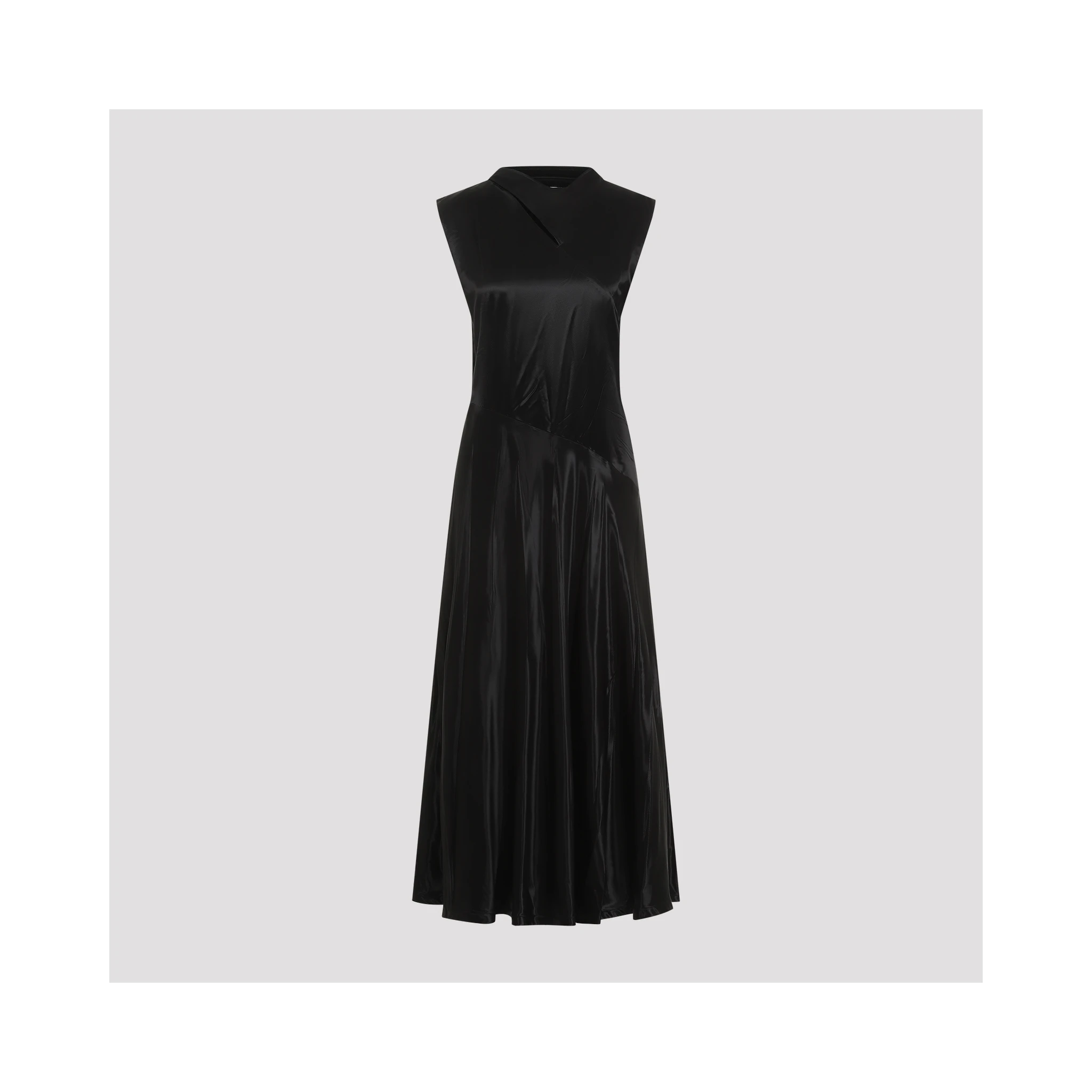 Jil Sander Cupro Long Dress