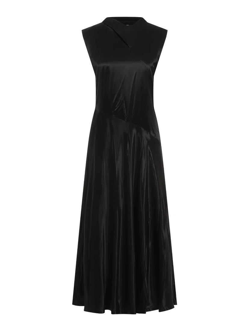 Jil Sander Cupro Long Dress