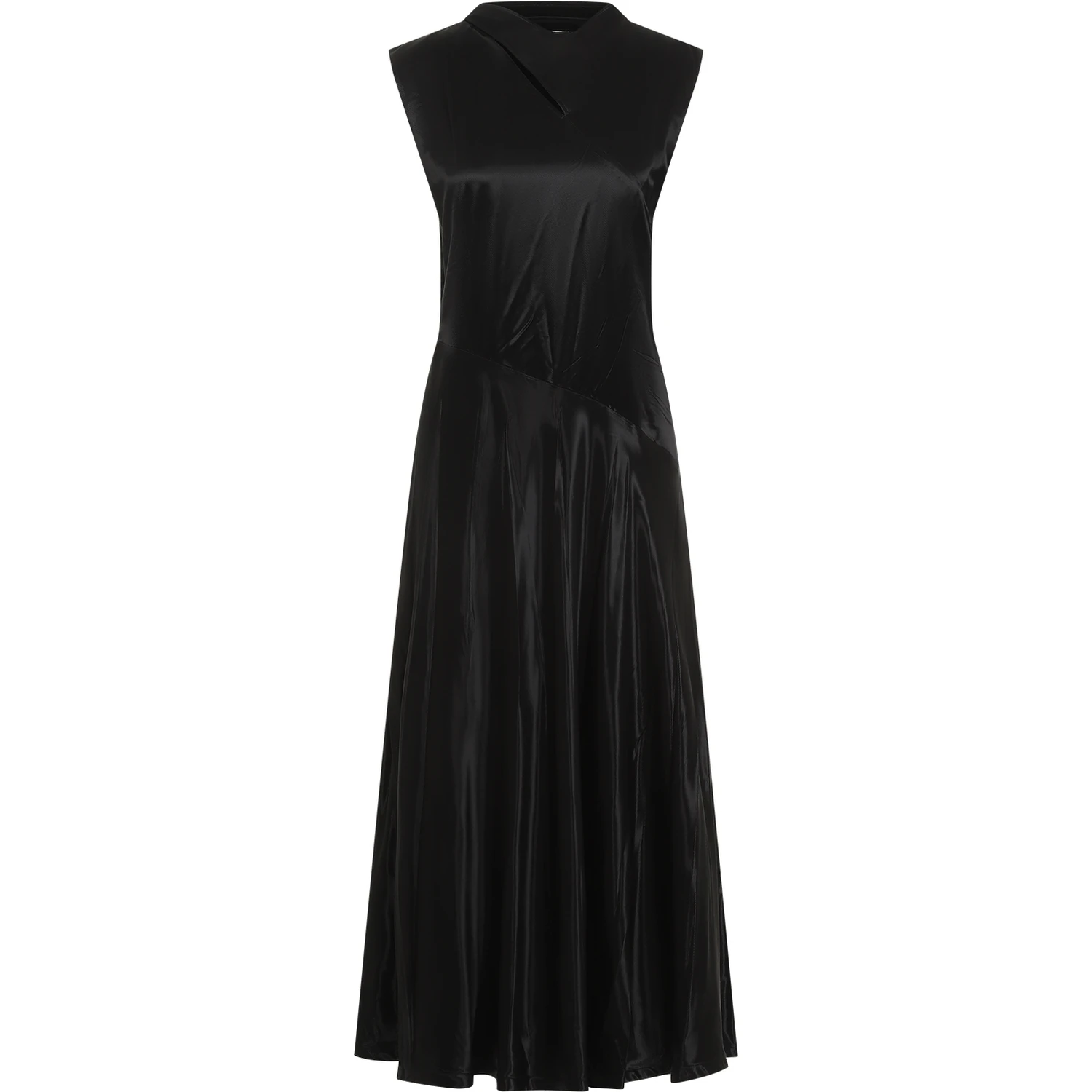 Jil Sander Cupro Long Dress