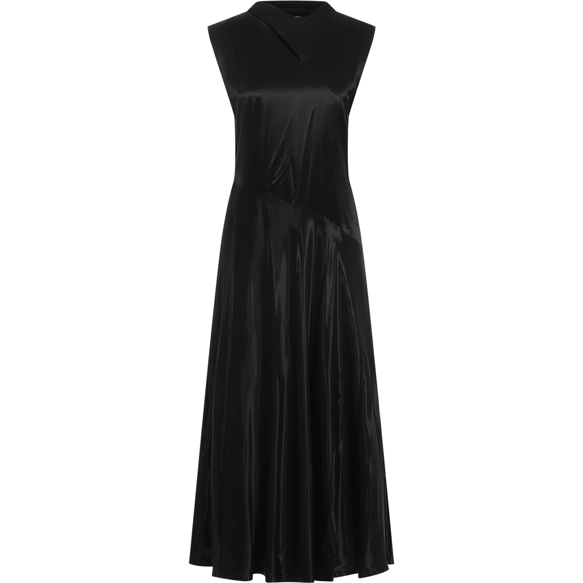 Jil Sander Cupro Long Dress