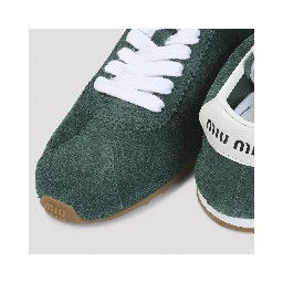 Miu Miu Lace Up Sneakers