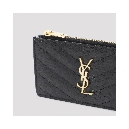 Saint Laurent Zip Card Case