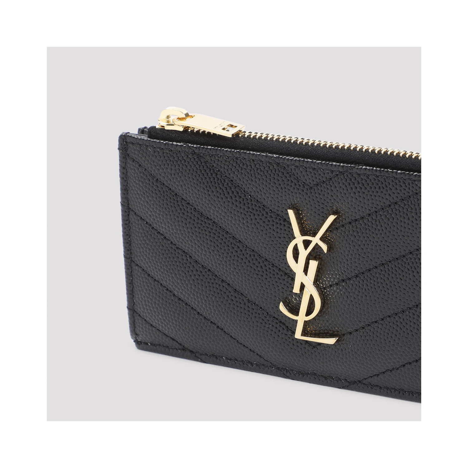 Saint Laurent Zip Card Case