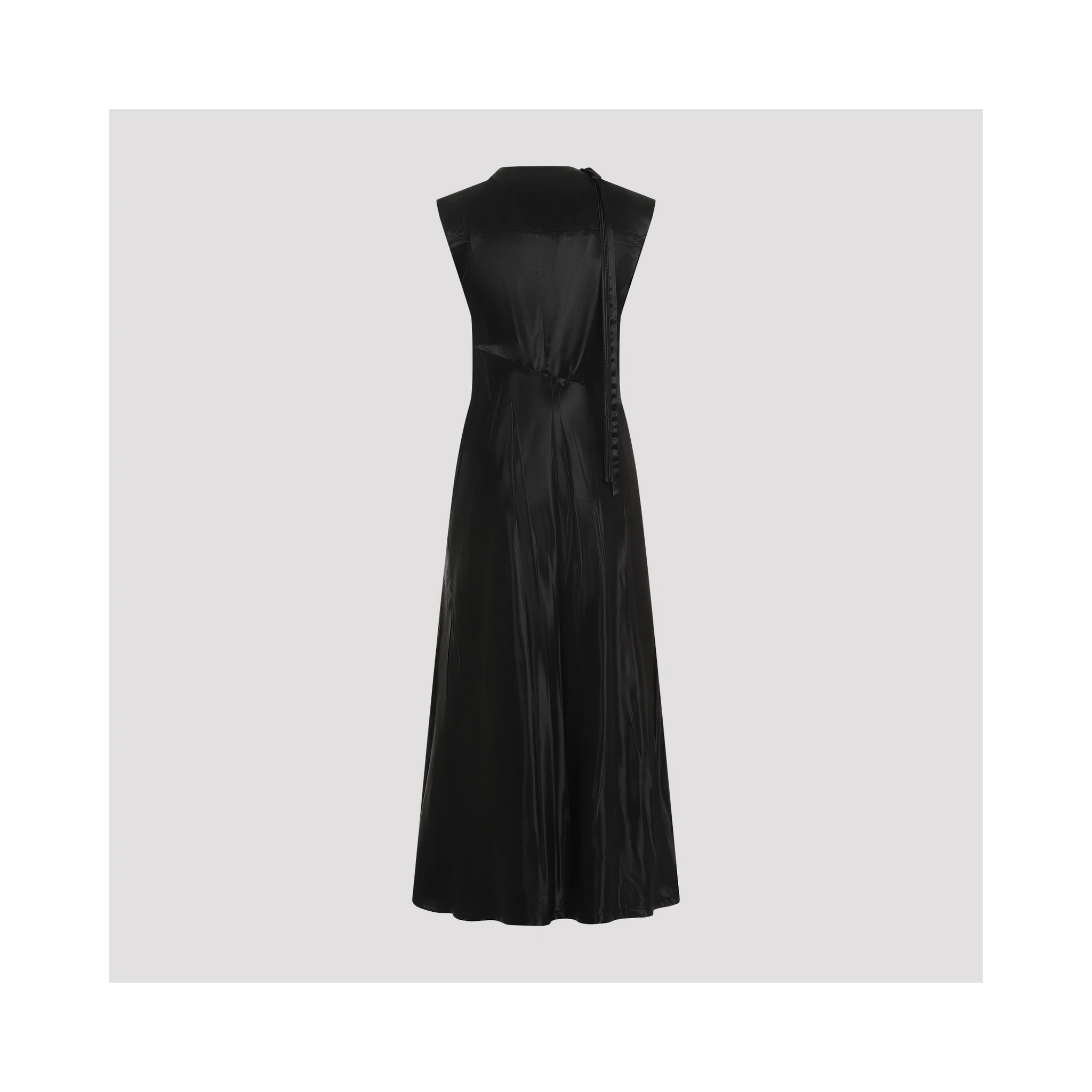 Jil Sander Cupro Long Dress