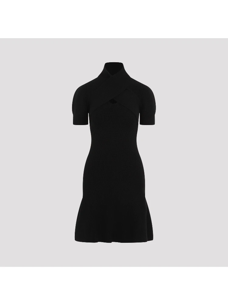 Patou Scarf Draped Dress