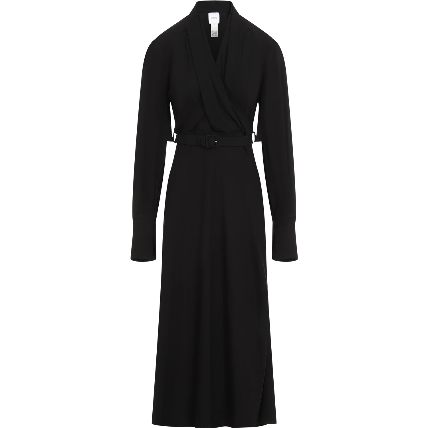 Patou Draped Maxi Day Dress