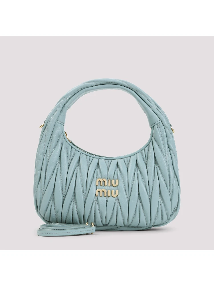 Miu Miu Small Wander matelassé hobo bag