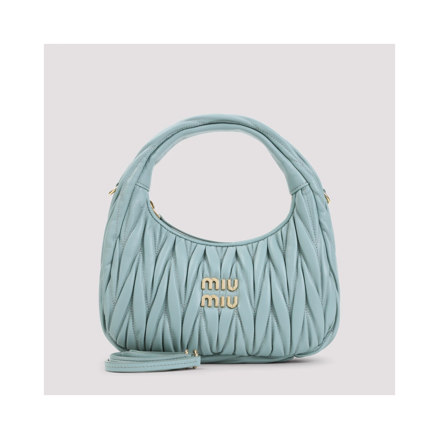 Miu Miu Small Wander matelassé hobo bag