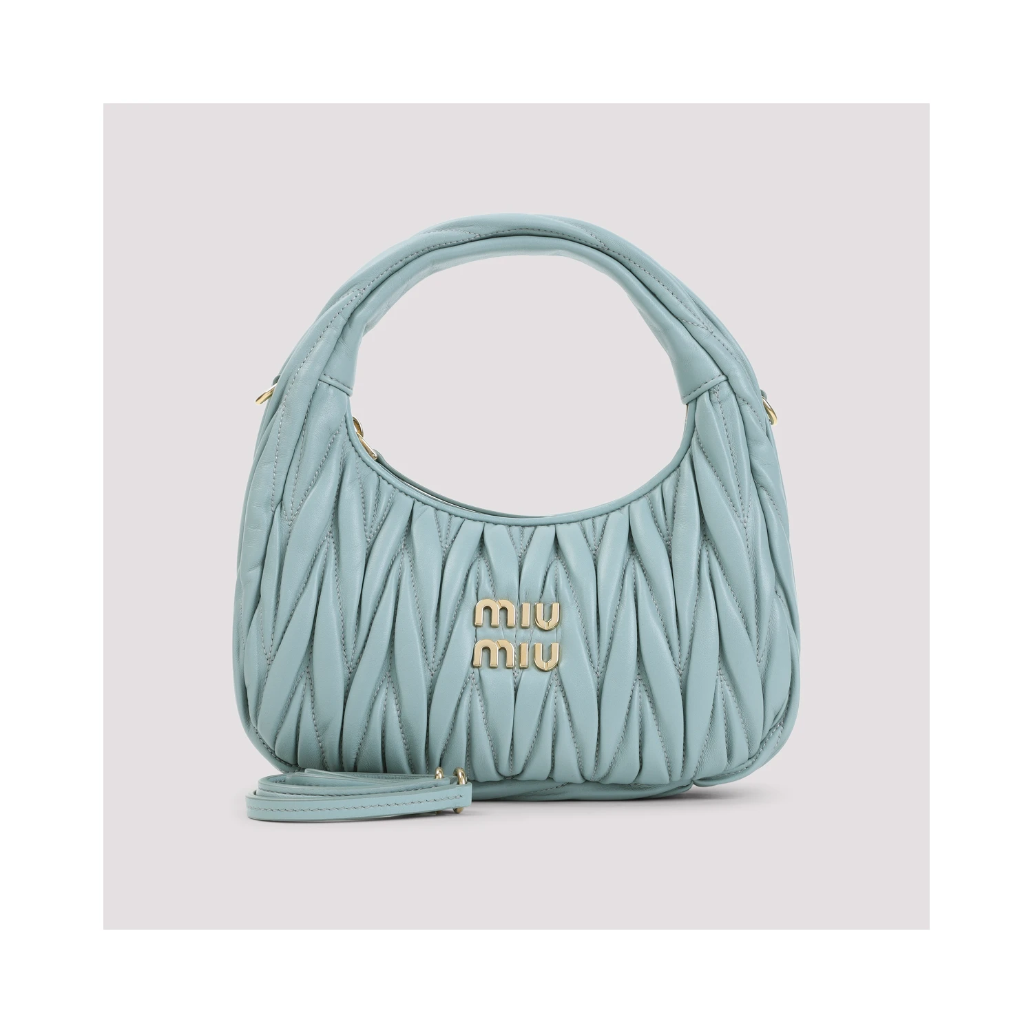 Miu Miu Small Wander matelassé hobo bag
