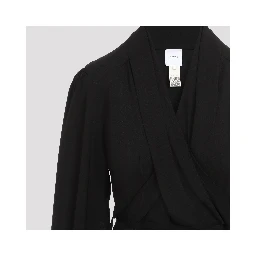 Patou Draped Maxi Day Dress