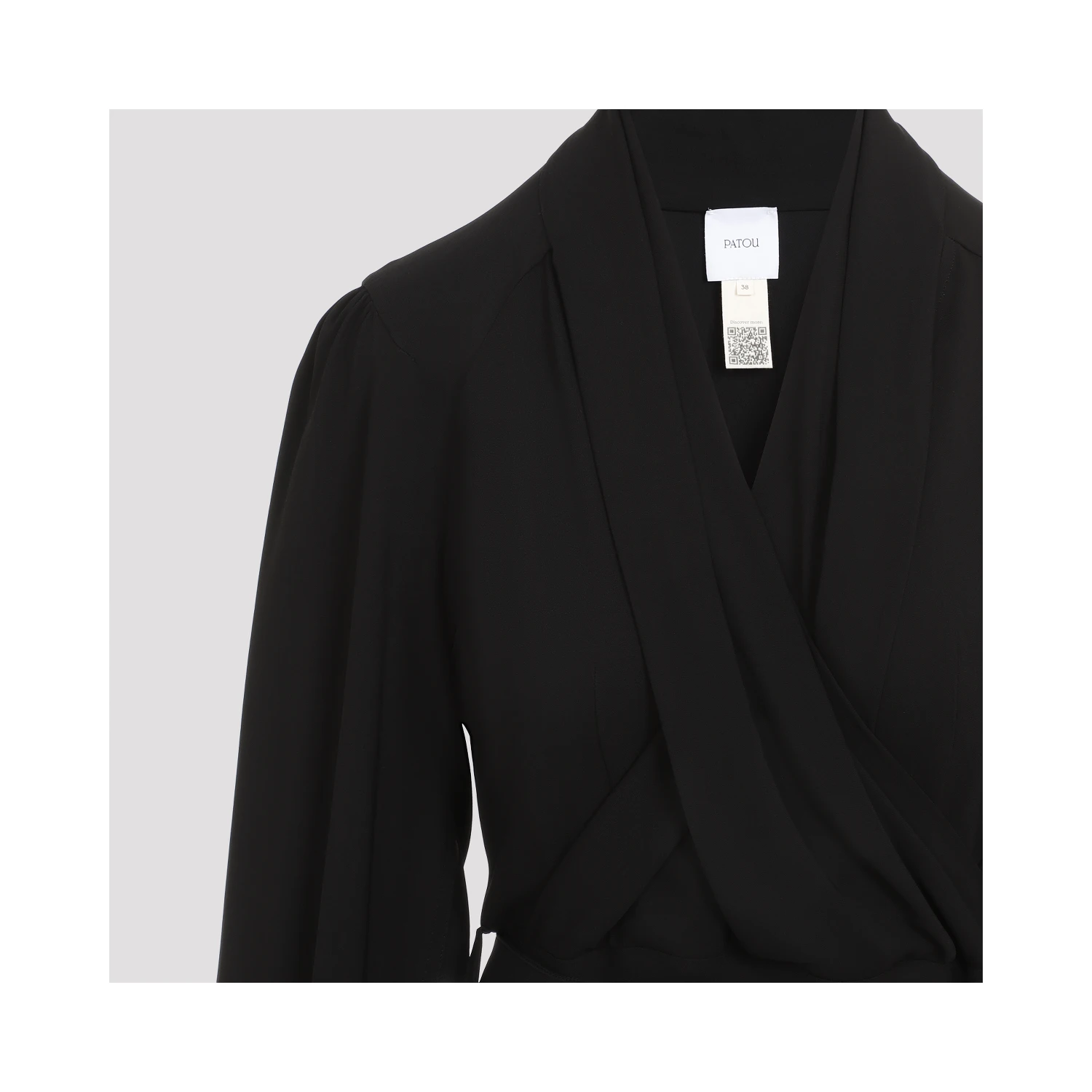Patou Draped Maxi Day Dress