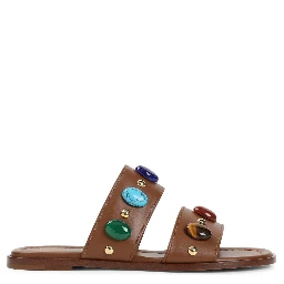 Gianvito Rossi Leather Sandals