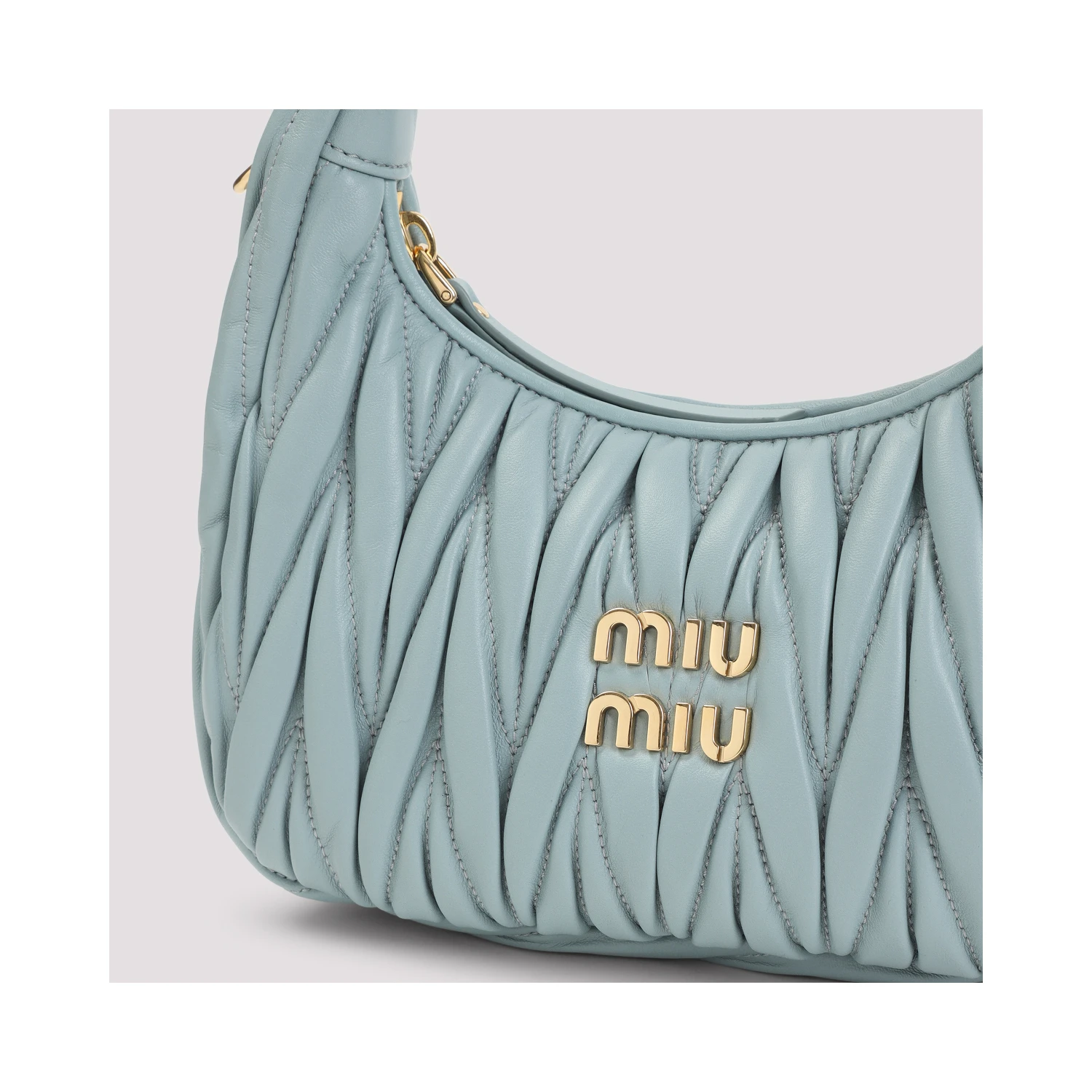 Miu Miu Small Wander matelassé hobo bag