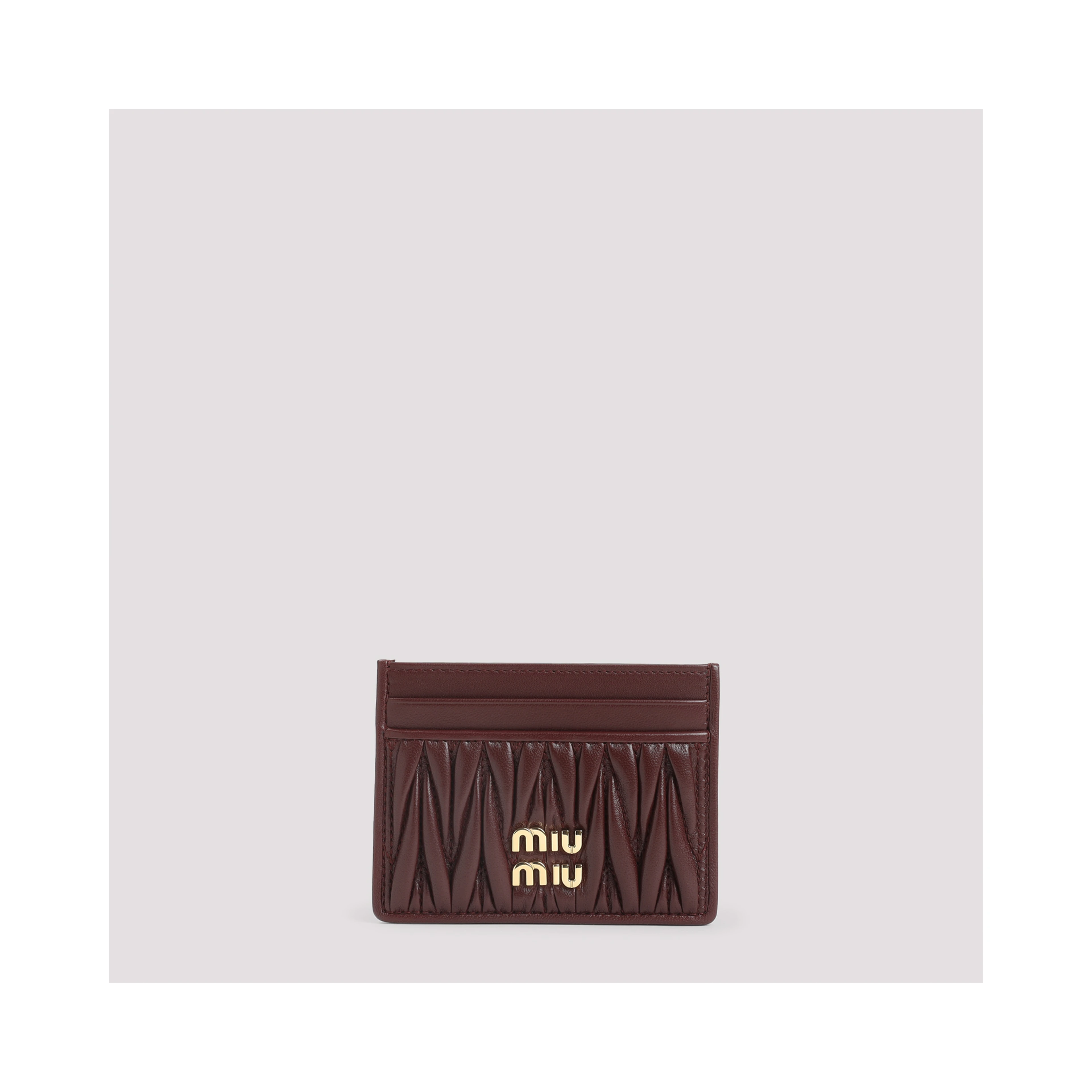 Miu Miu Lamb Leather Cardholder