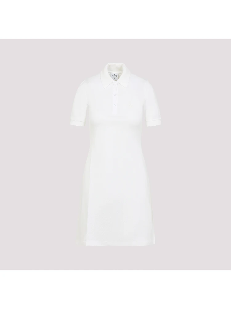 Courreges Piqué Polo Dress
