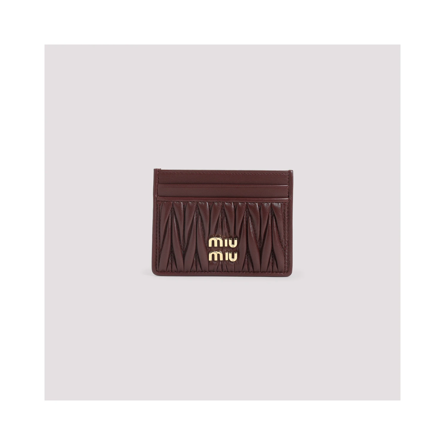 Miu Miu Lamb Leather Cardholder