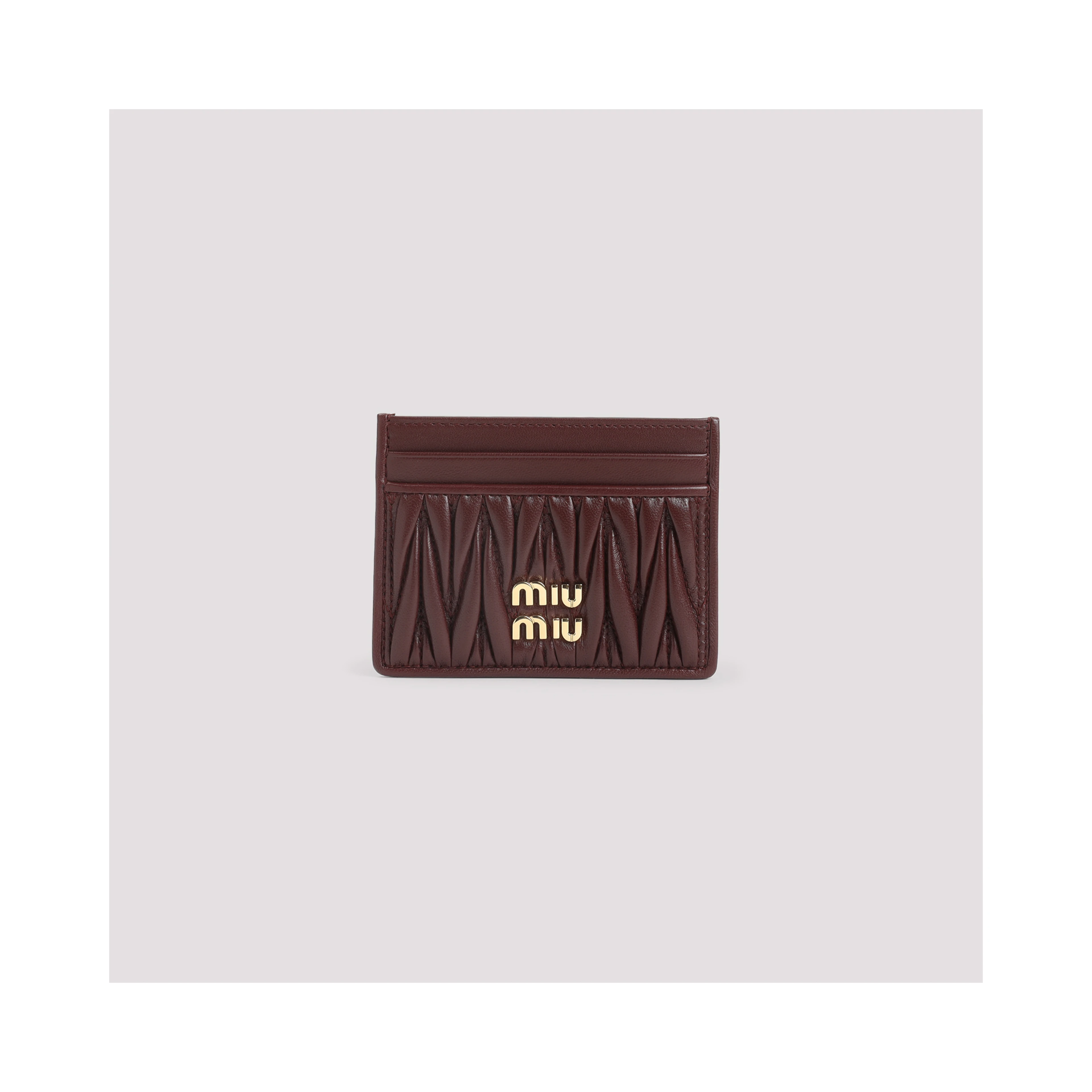 Miu Miu Lamb Leather Cardholder
