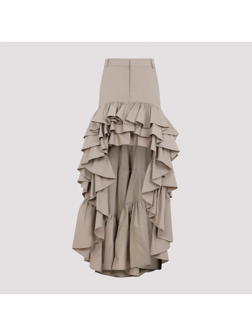 Moschino Cotton Long Skirt
