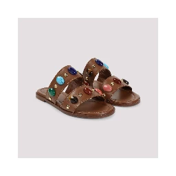 Gianvito Rossi Leather Sandals