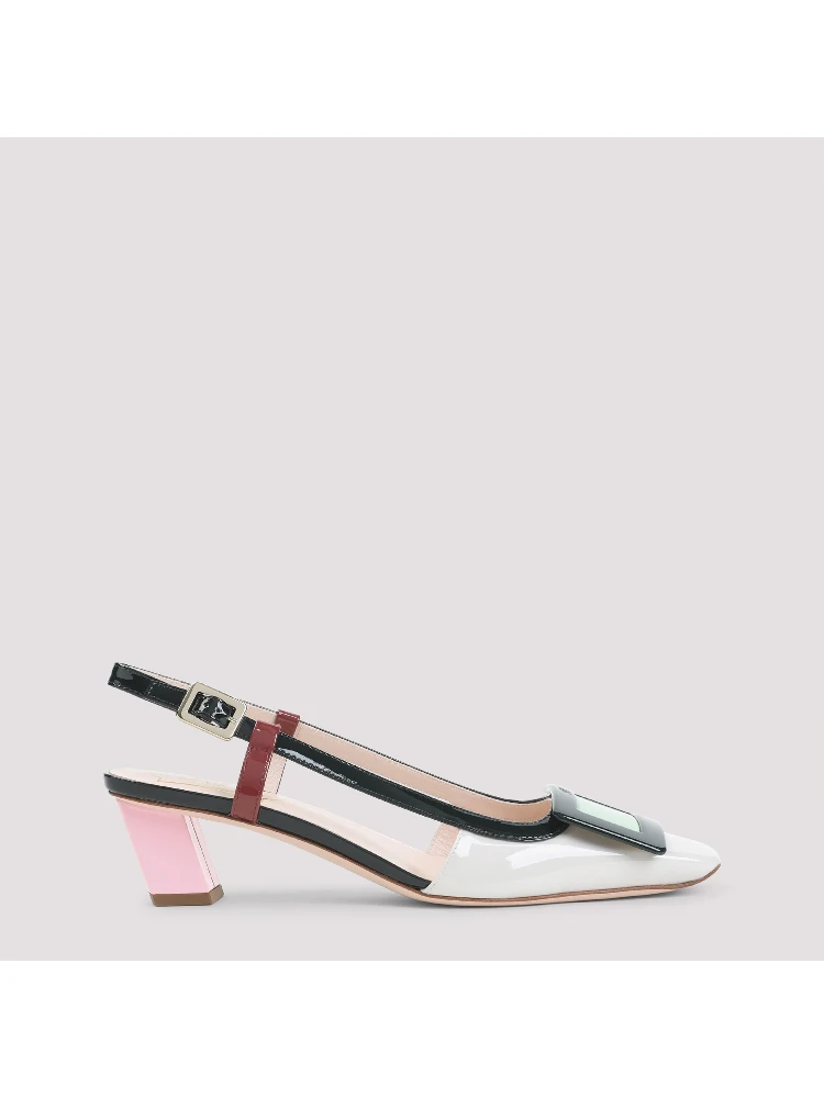 Roger Vivier BV Lacquered Buckle 45 Pumps