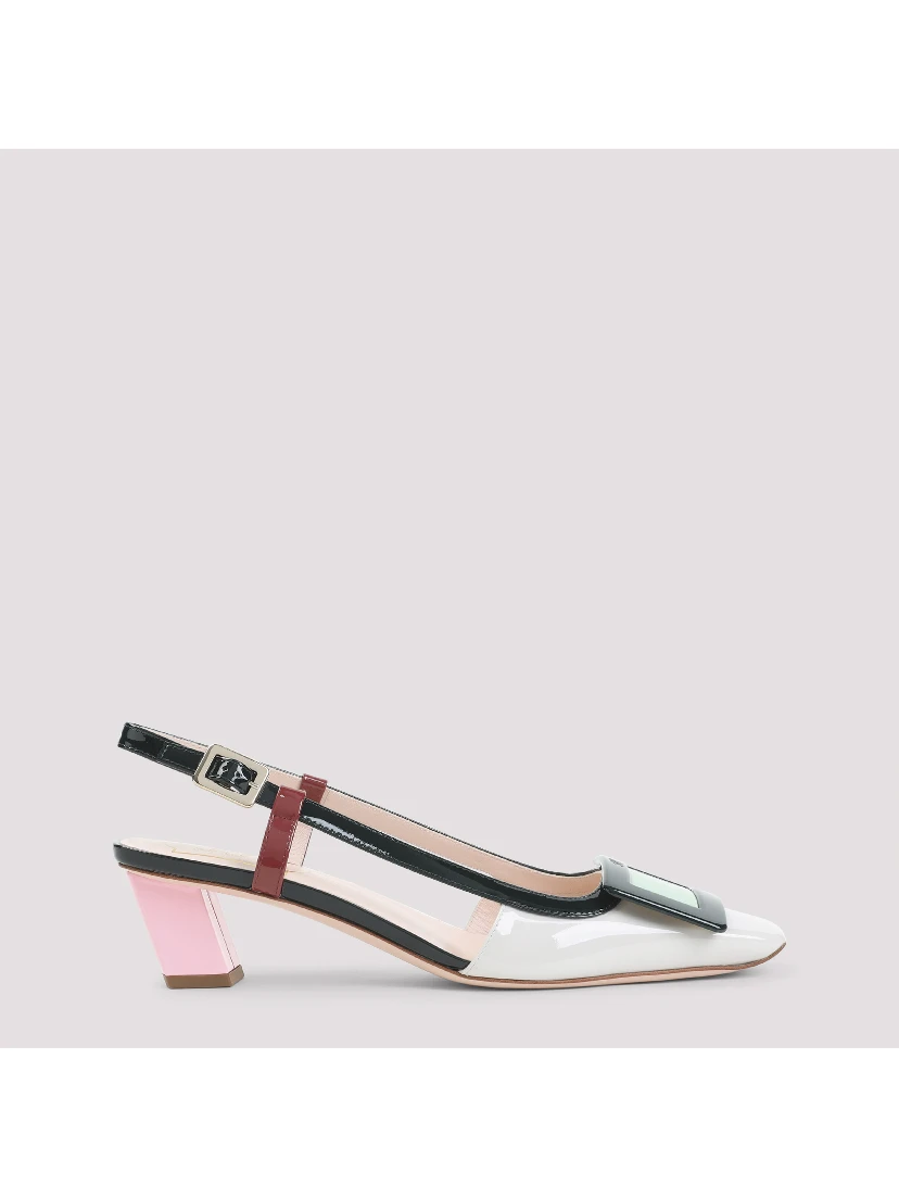 Roger Vivier BV Lacquered Buckle 45 Pumps