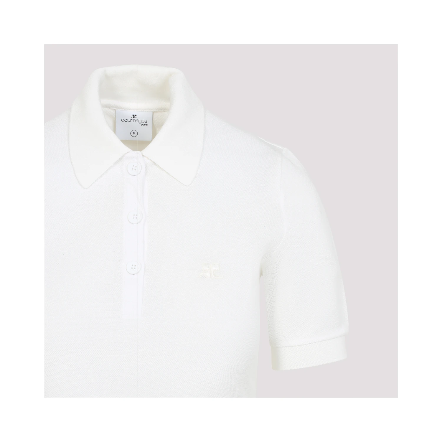 Courreges Piqué Polo Dress