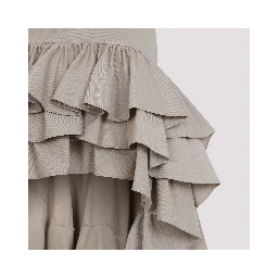 Moschino Cotton Long Skirt