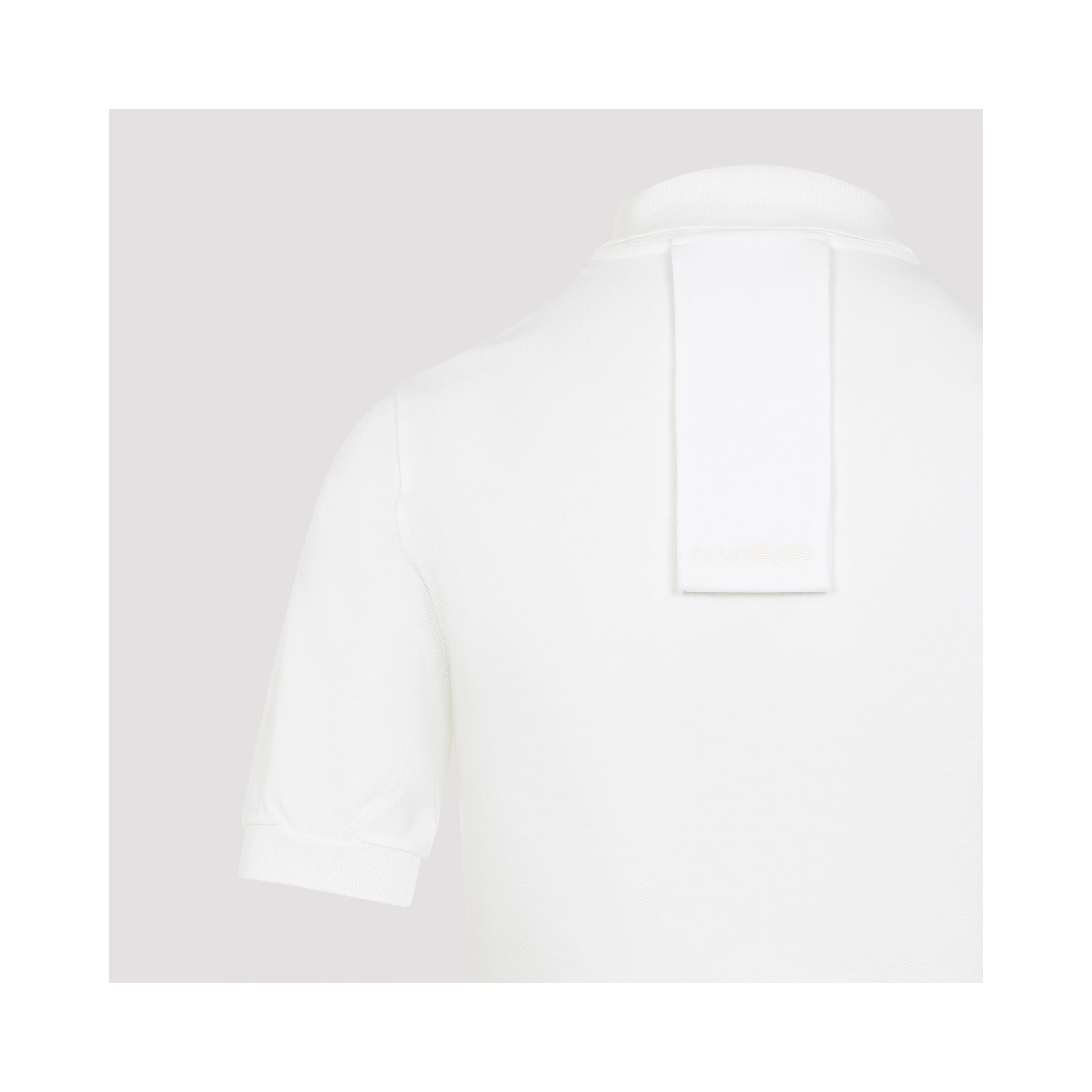 Courreges Piqué Polo Dress