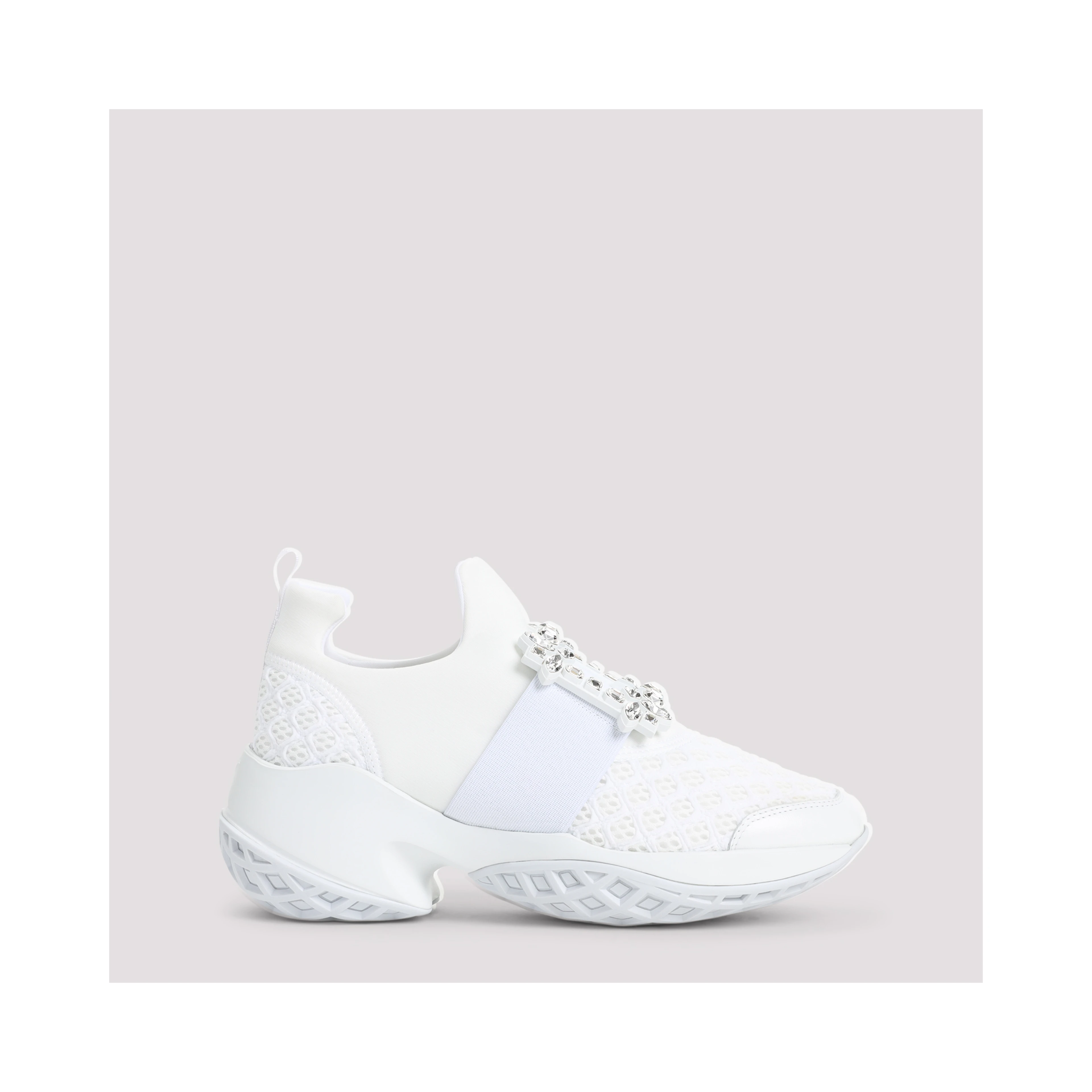 Roger Vivier Run Strass Buckle Sneakers