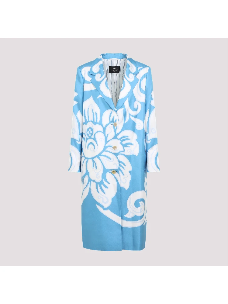 Etro Printed Caban