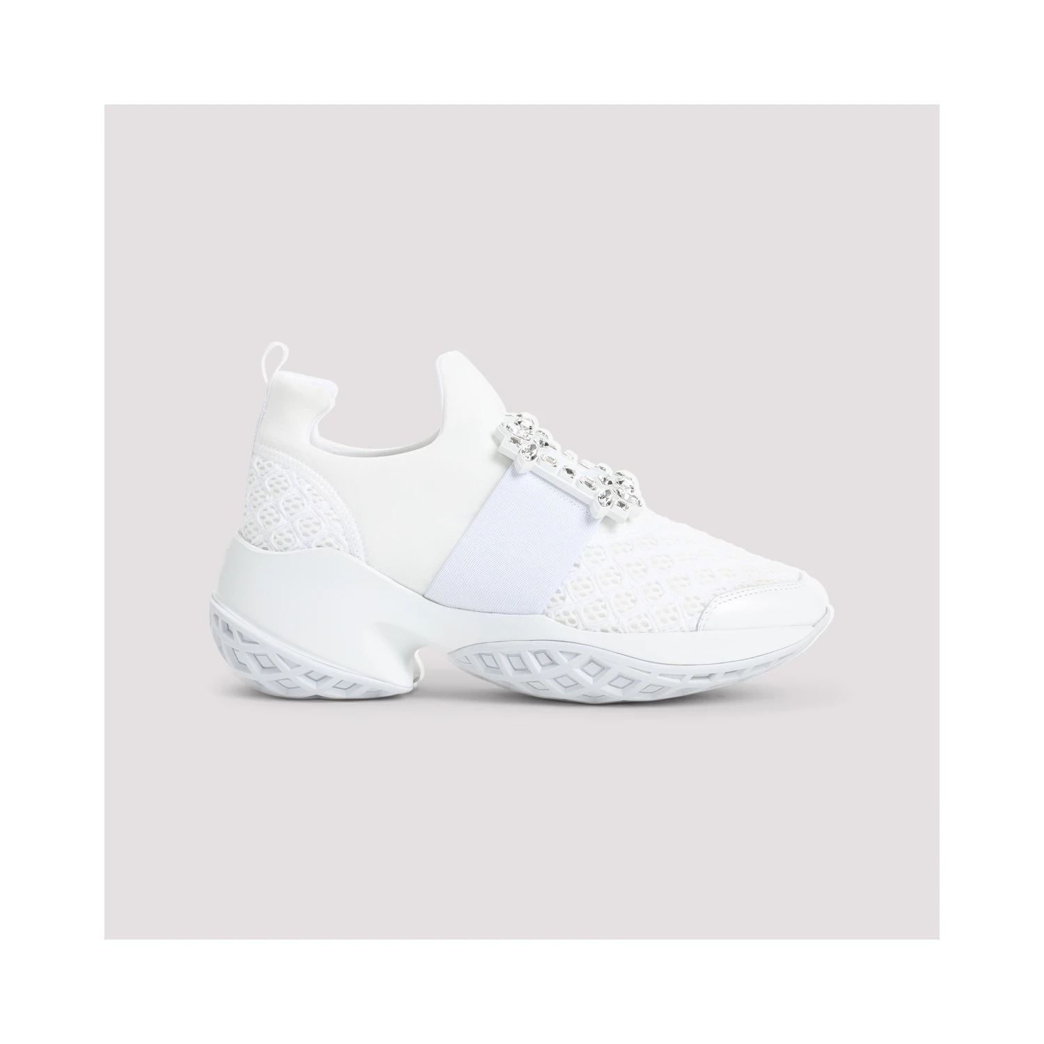 Roger Vivier Run Strass Buckle Sneakers