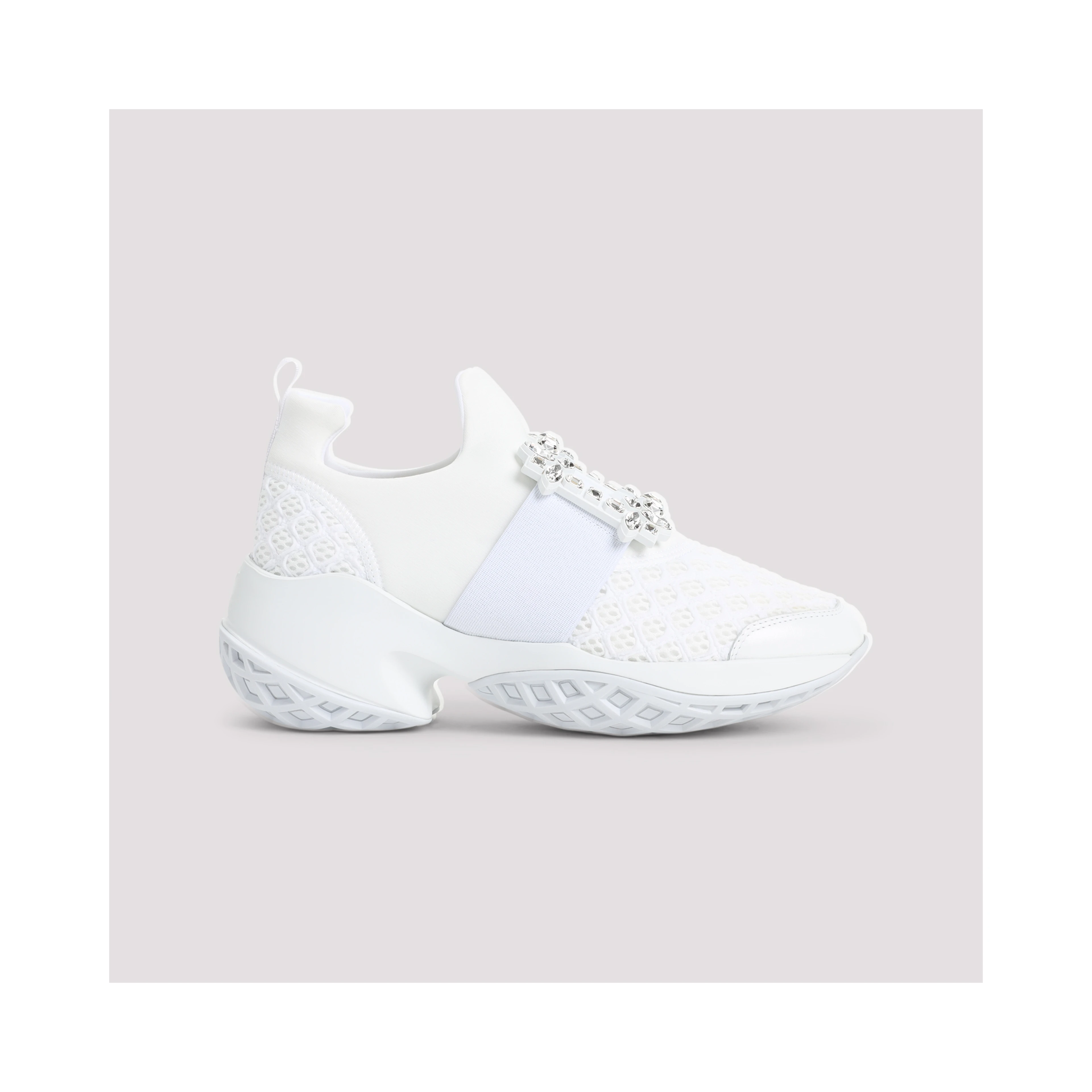 Roger Vivier Run Strass Buckle Sneakers