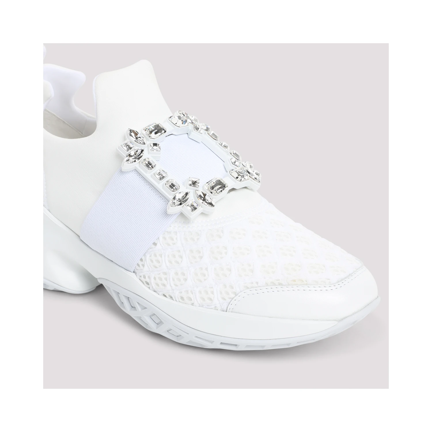 Roger Vivier Run Strass Buckle Sneakers