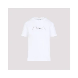 Lanvin Embroidered Script Logo T-shirt