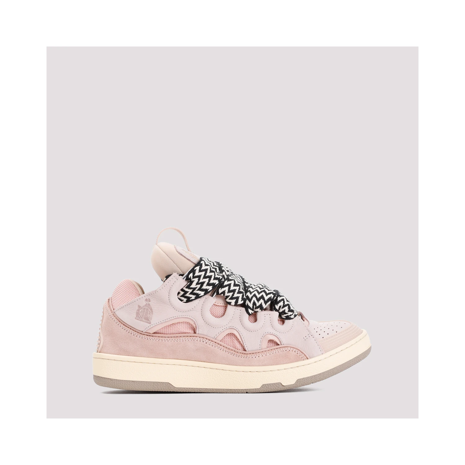 Lanvin Leather Curb Sneakers