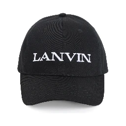 Lanvin Baseball Logo Hat