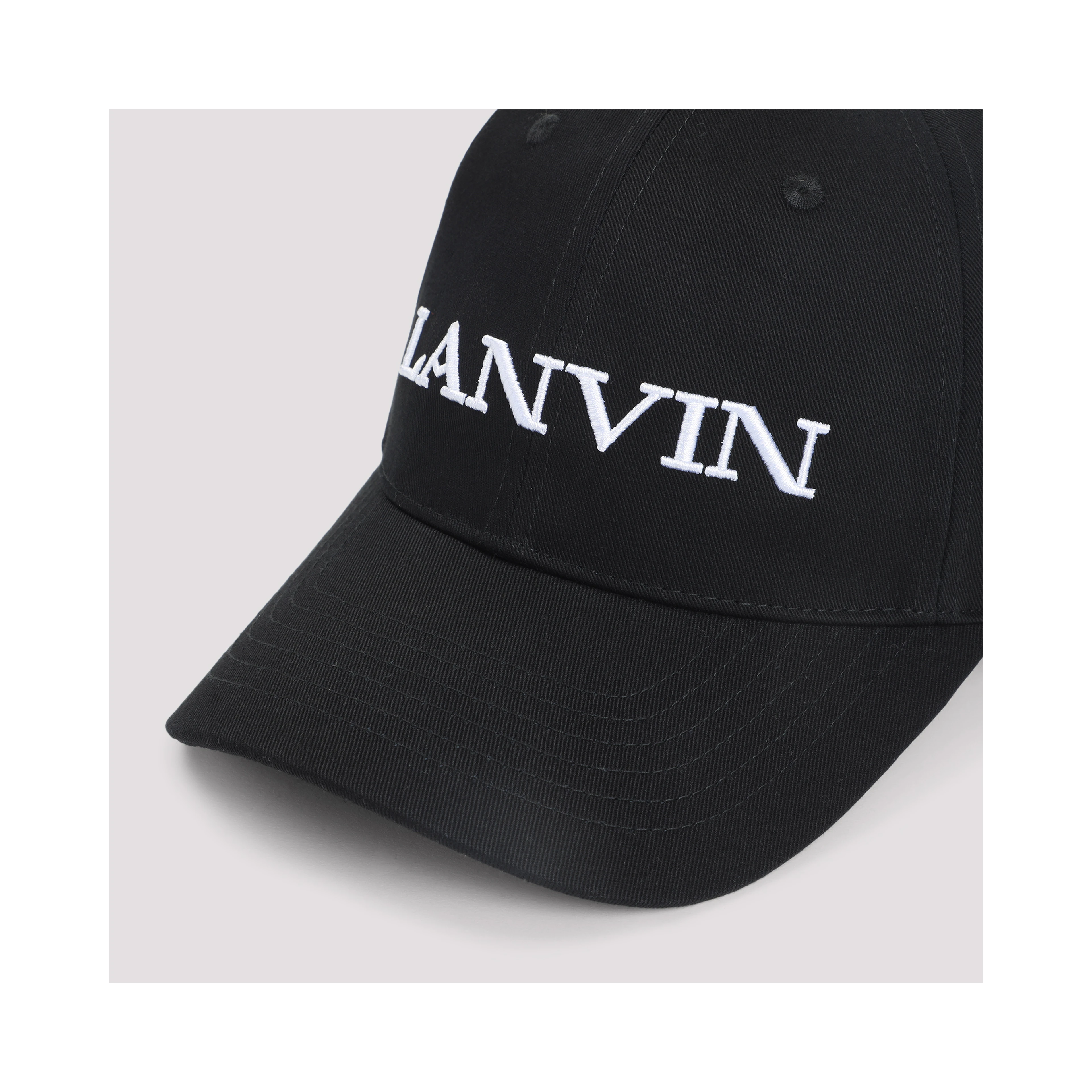 Lanvin Baseball Logo Hat