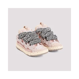 Lanvin Leather Curb Sneakers