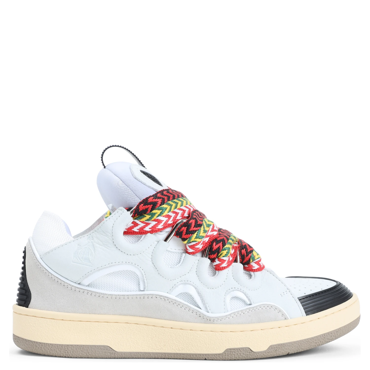 Lanvin Leather Curb Sneakers
