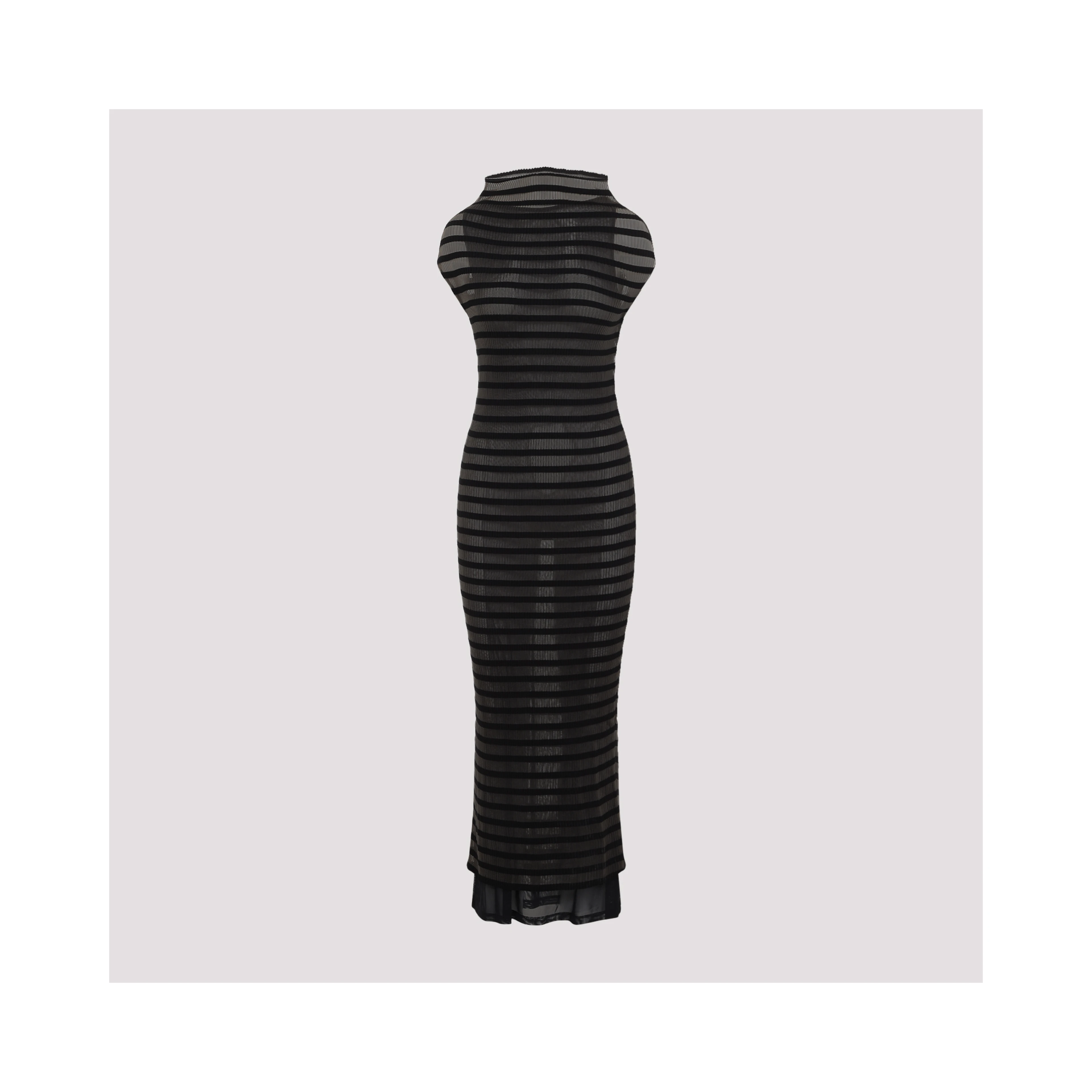 Jean Paul Gaultier Mariniere Stripes Long Dress