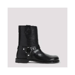 Loewe Campo Biker Shearling Boots