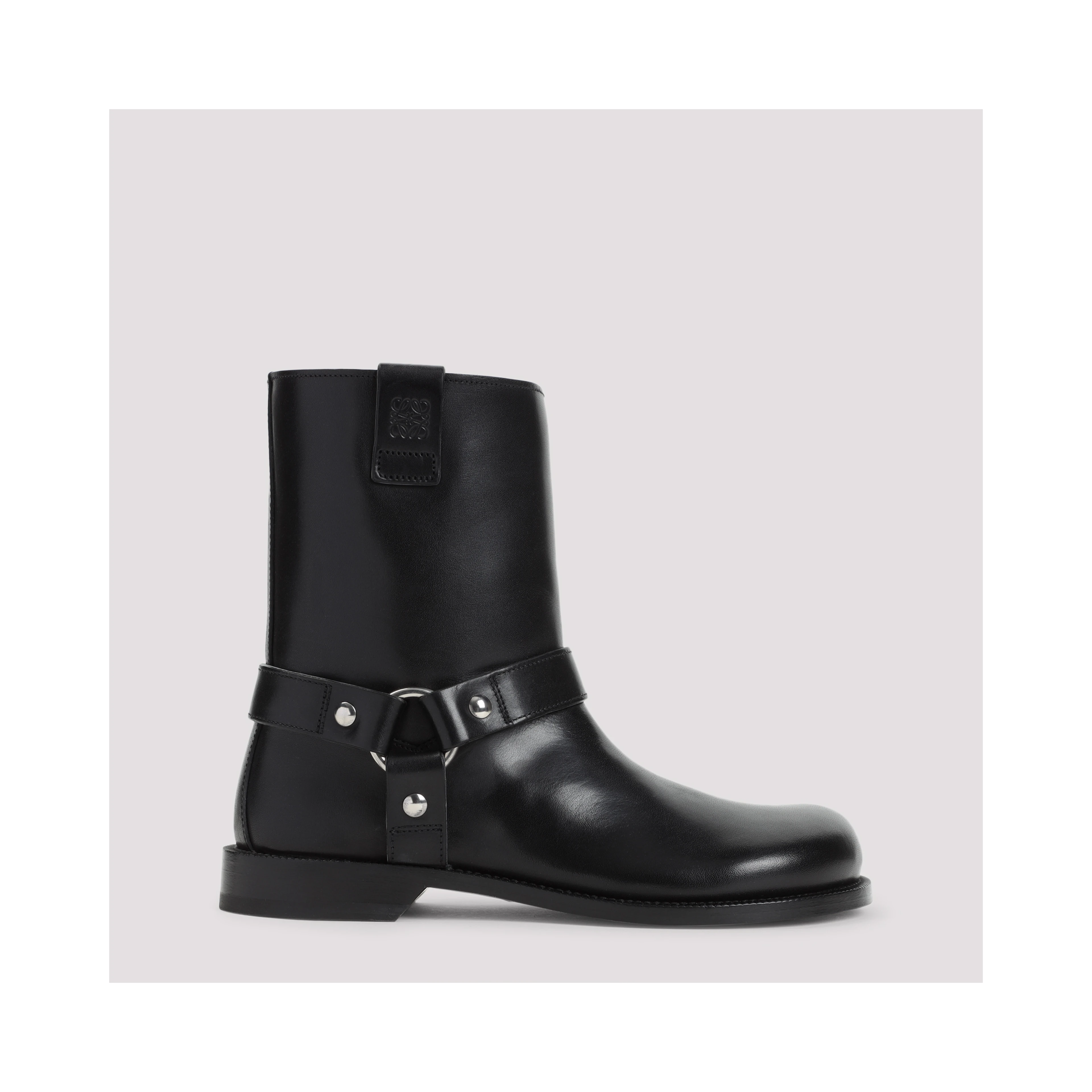 Loewe Campo Biker Shearling Boots