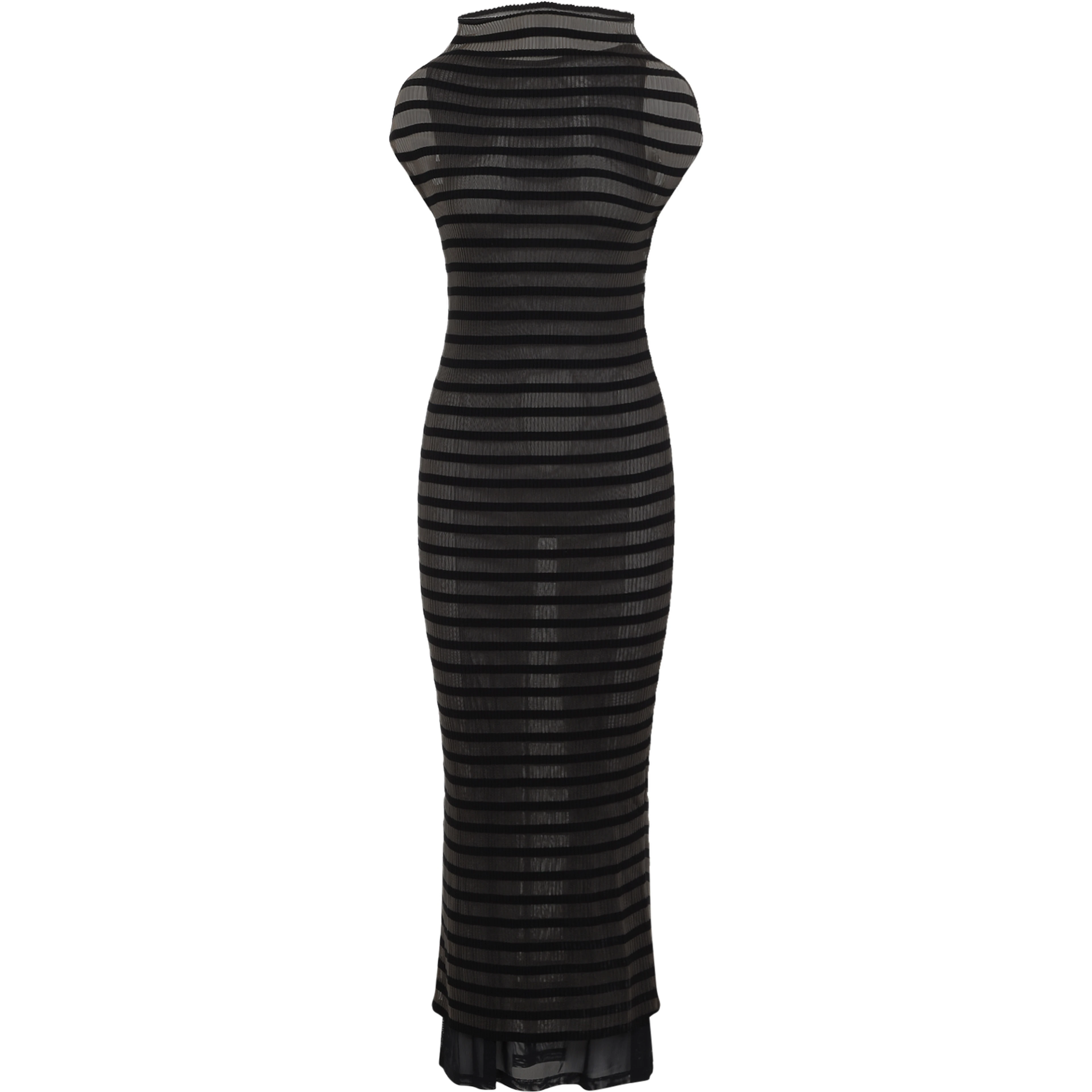 Jean Paul Gaultier Mariniere Stripes Long Dress
