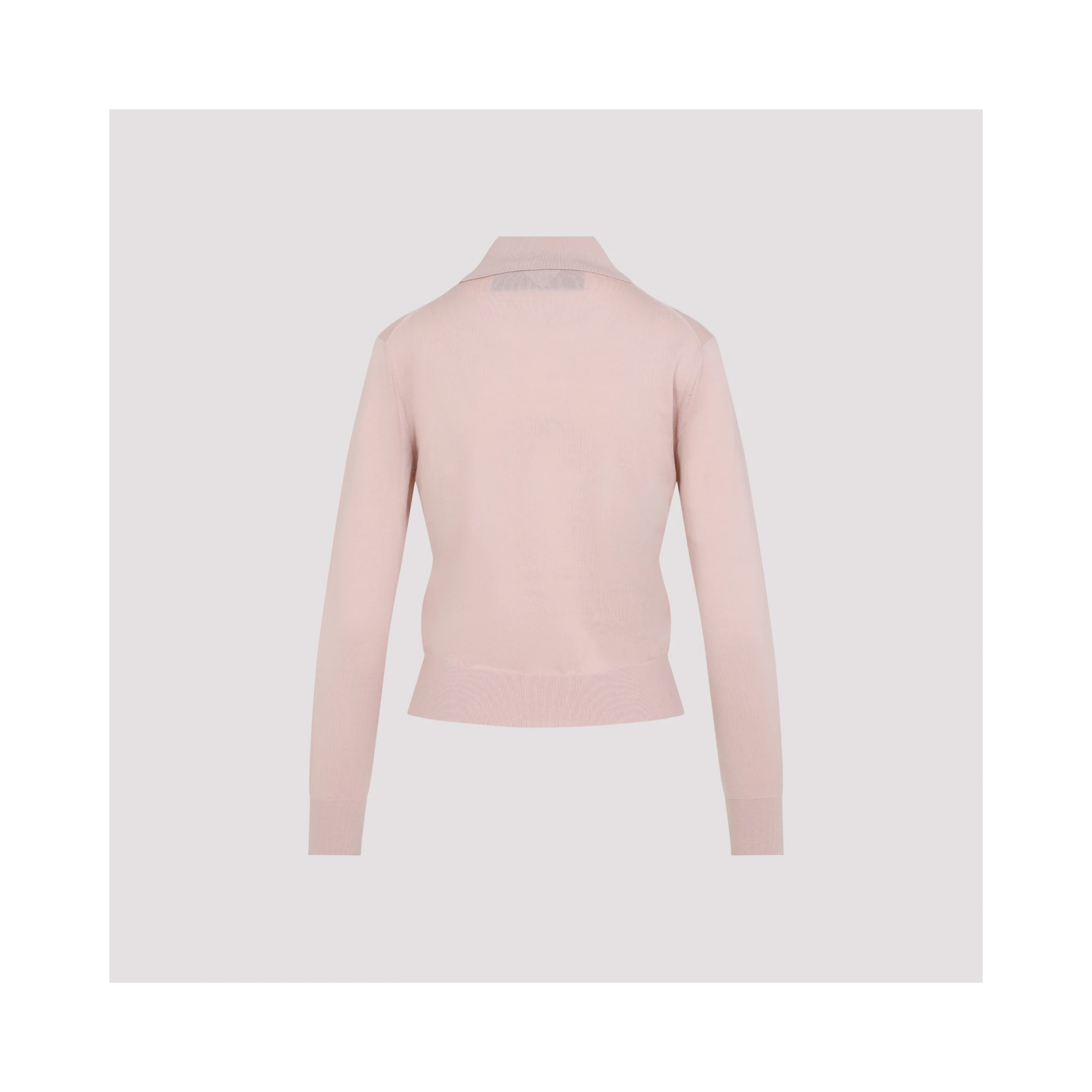 Bottega Veneta Long Sleeve Polo Top