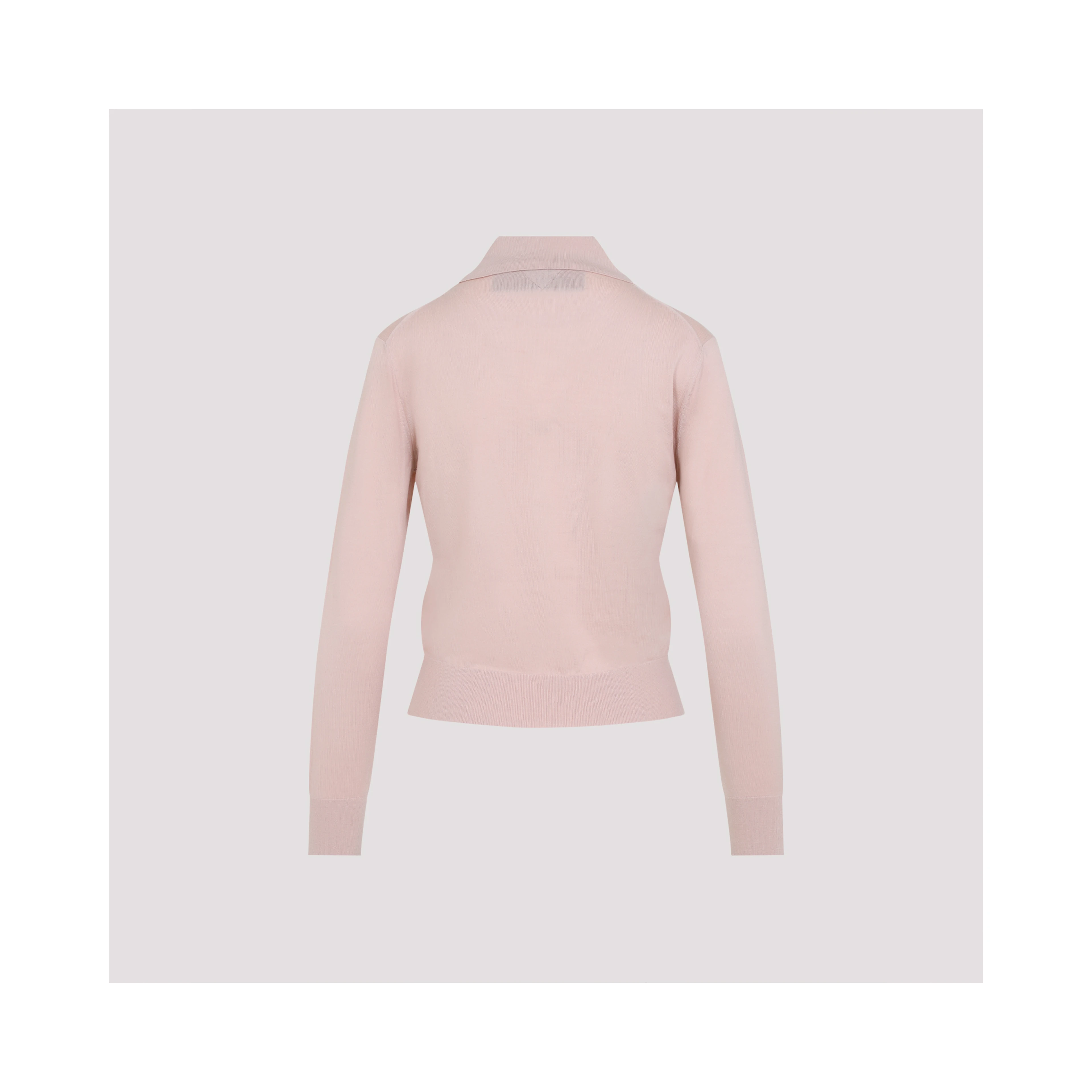 Bottega Veneta Long Sleeve Polo Top