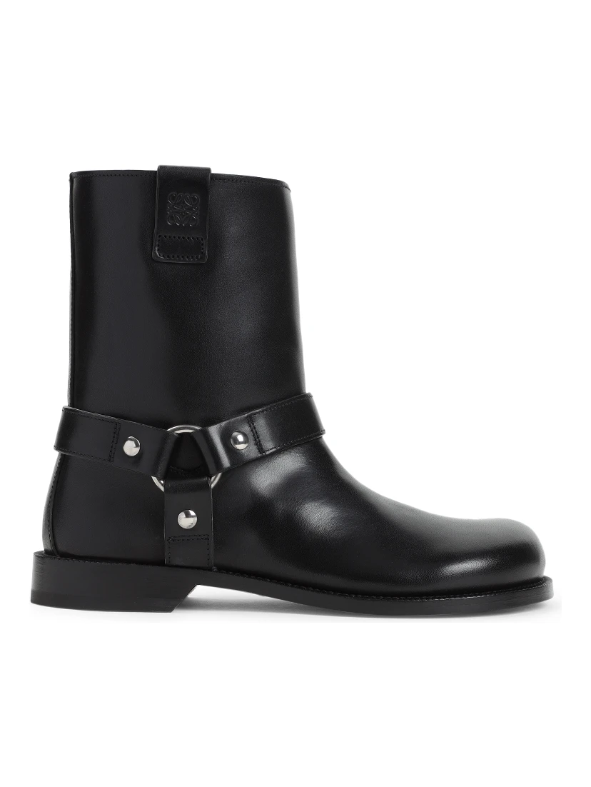 Loewe Campo Biker Shearling Boots